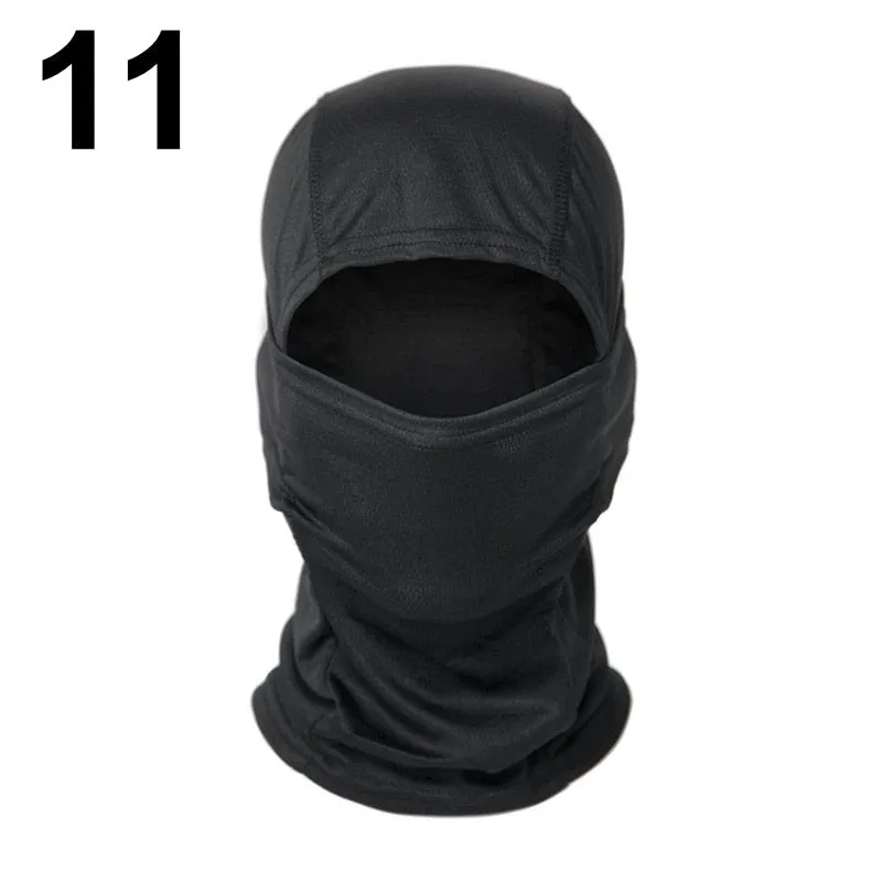 20 Color Tactical Balaclava Skiing Bandana Full Face Neck Scarf Head Outdoor Hunting Hiking Army Military Bike Cycling Scarf