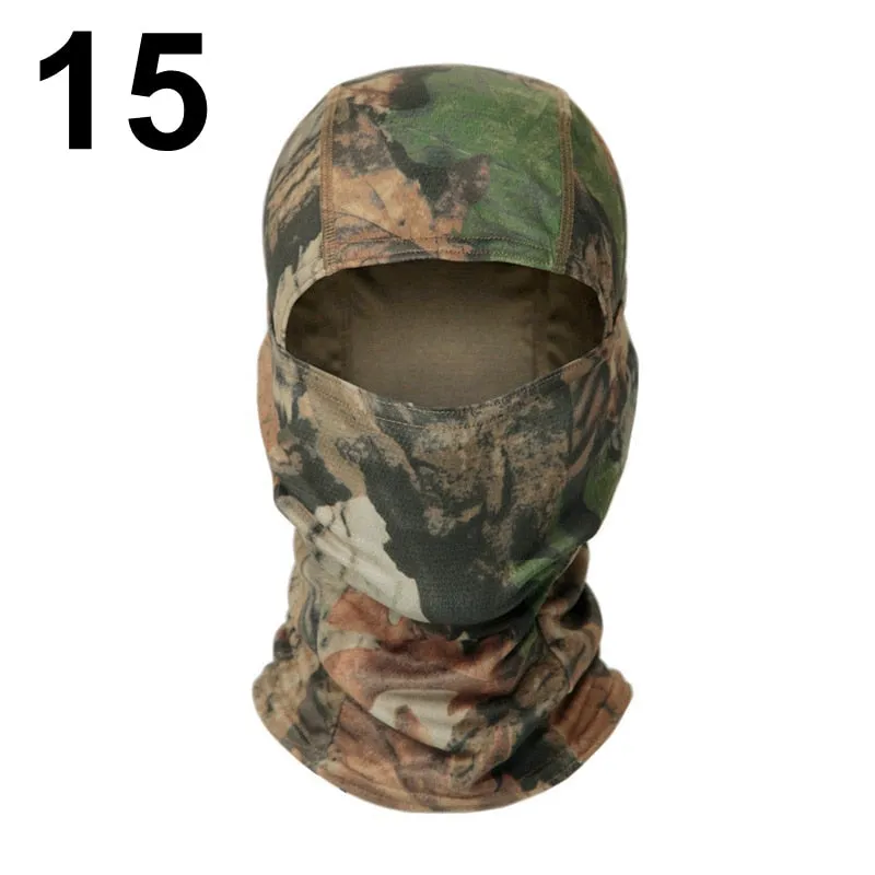 20 Color Tactical Balaclava Skiing Bandana Full Face Neck Scarf Head Outdoor Hunting Hiking Army Military Bike Cycling Scarf