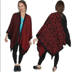 5 Dairi Fashions Paunchu Ruana Jacket Moroccan Cotton Combo Sml-9x