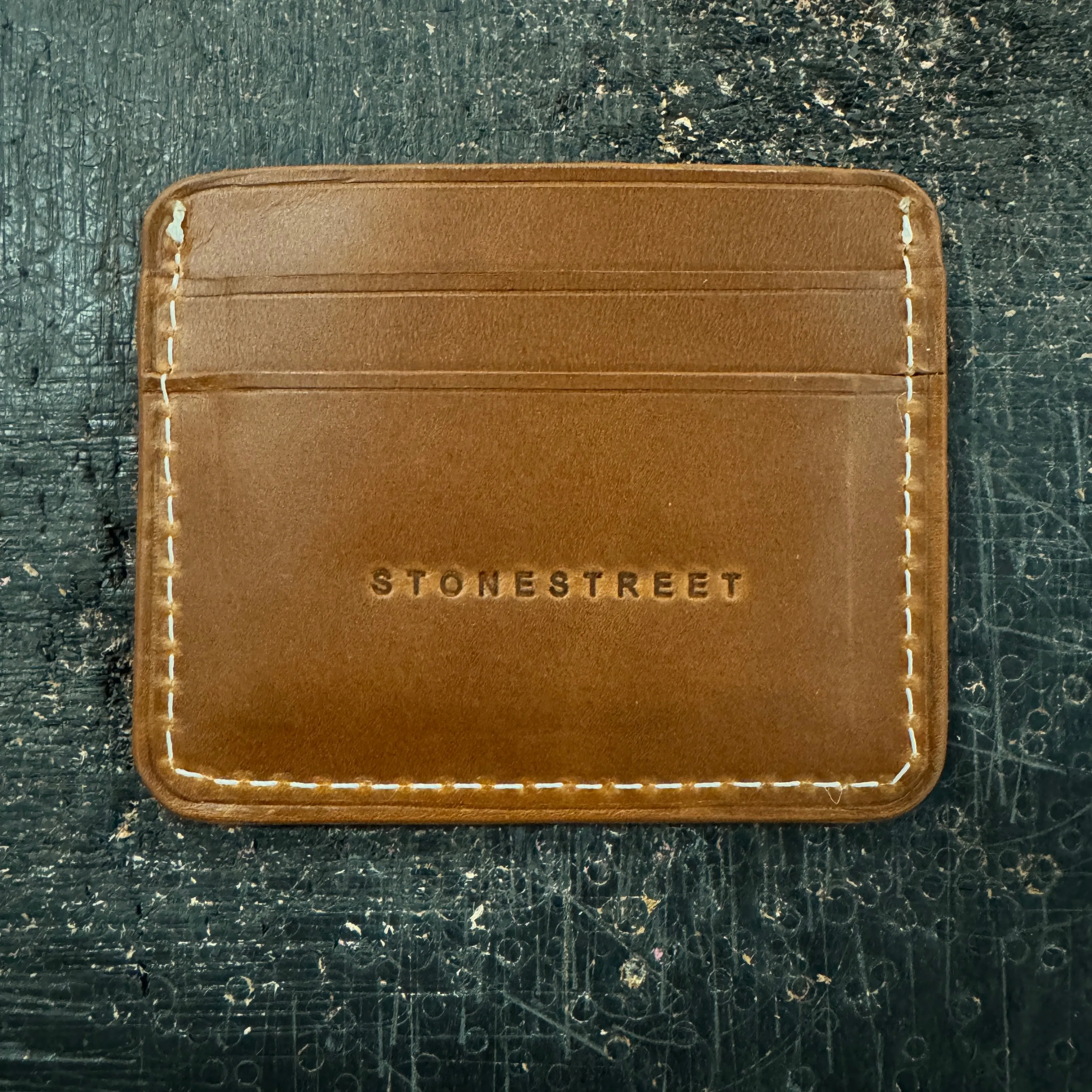 5 Pocket Horizontal Card Wallet - Oxford Xcel Leather