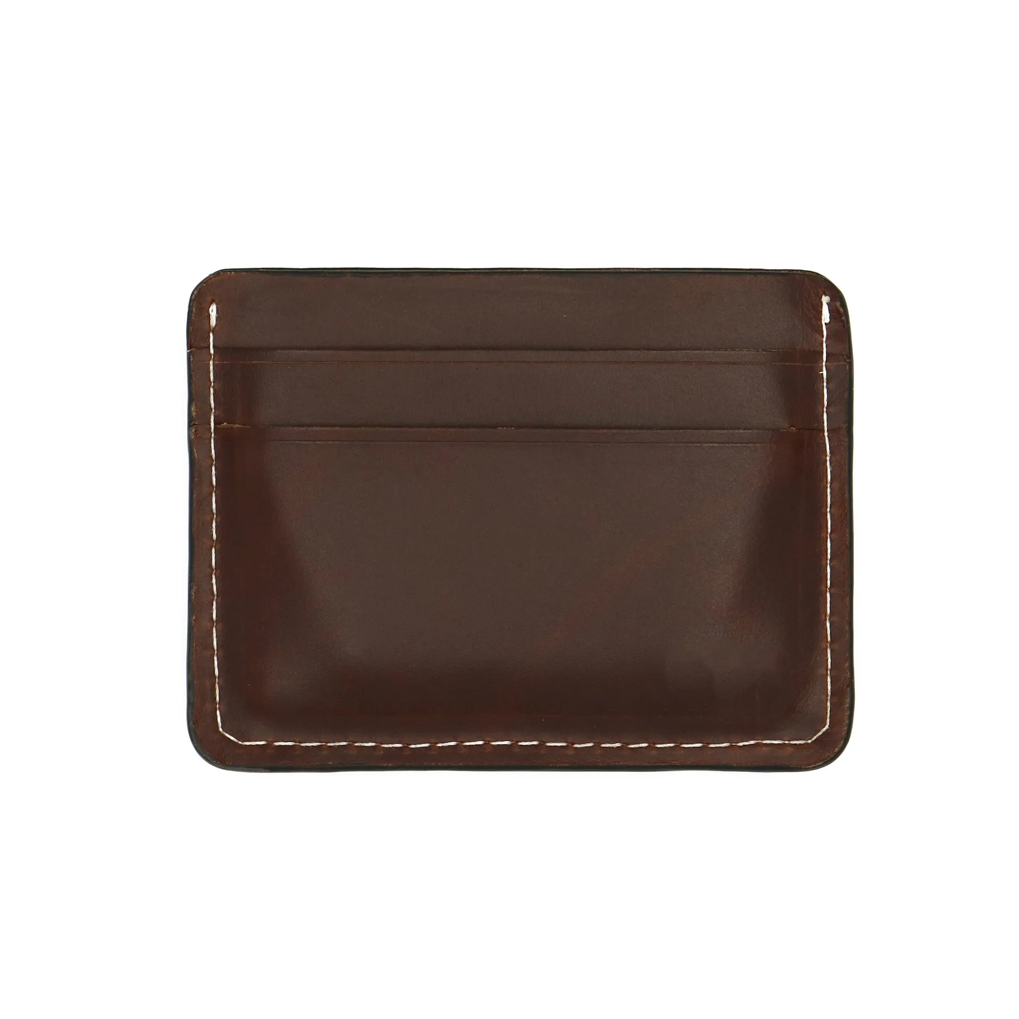 5 Pocket Horizontal Card Wallet - Oxford Xcel Leather