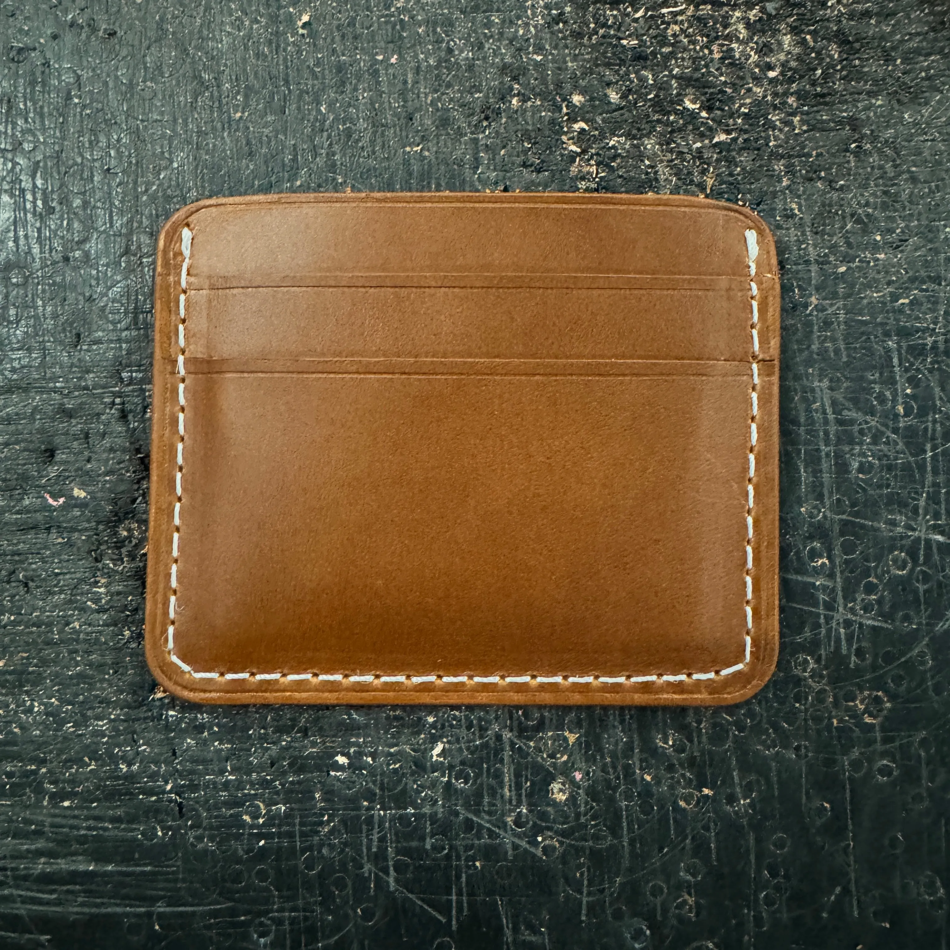 5 Pocket Horizontal Card Wallet - Oxford Xcel Leather