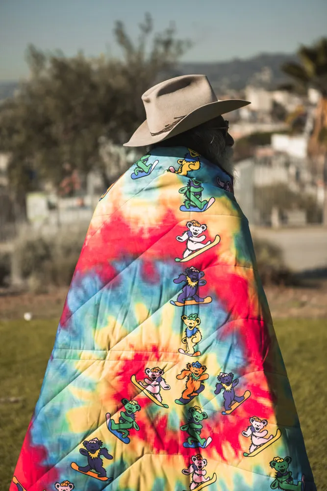 686 X Grateful Dead Waterproof Hooded Puffer Blanket