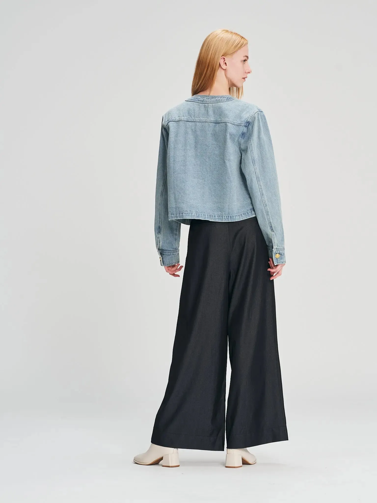 A17167 Wide Leg Dress Pants