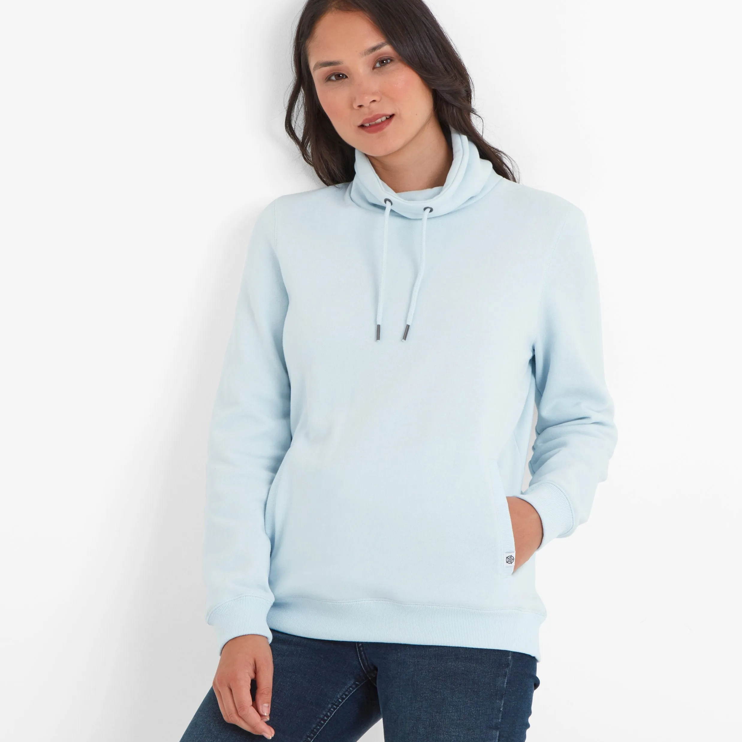 Abigail Womens Sweat - Frost Blue