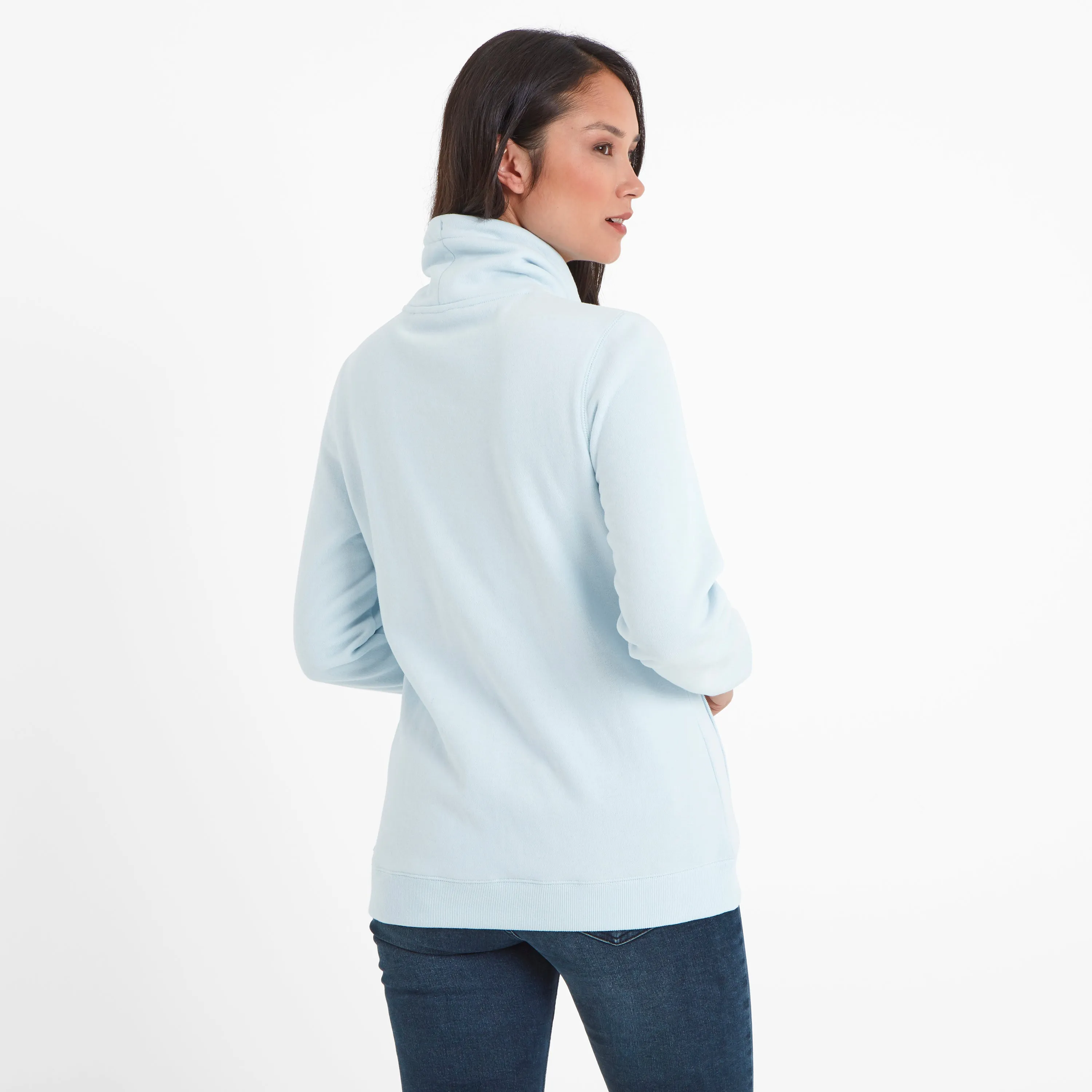 Abigail Womens Sweat - Frost Blue