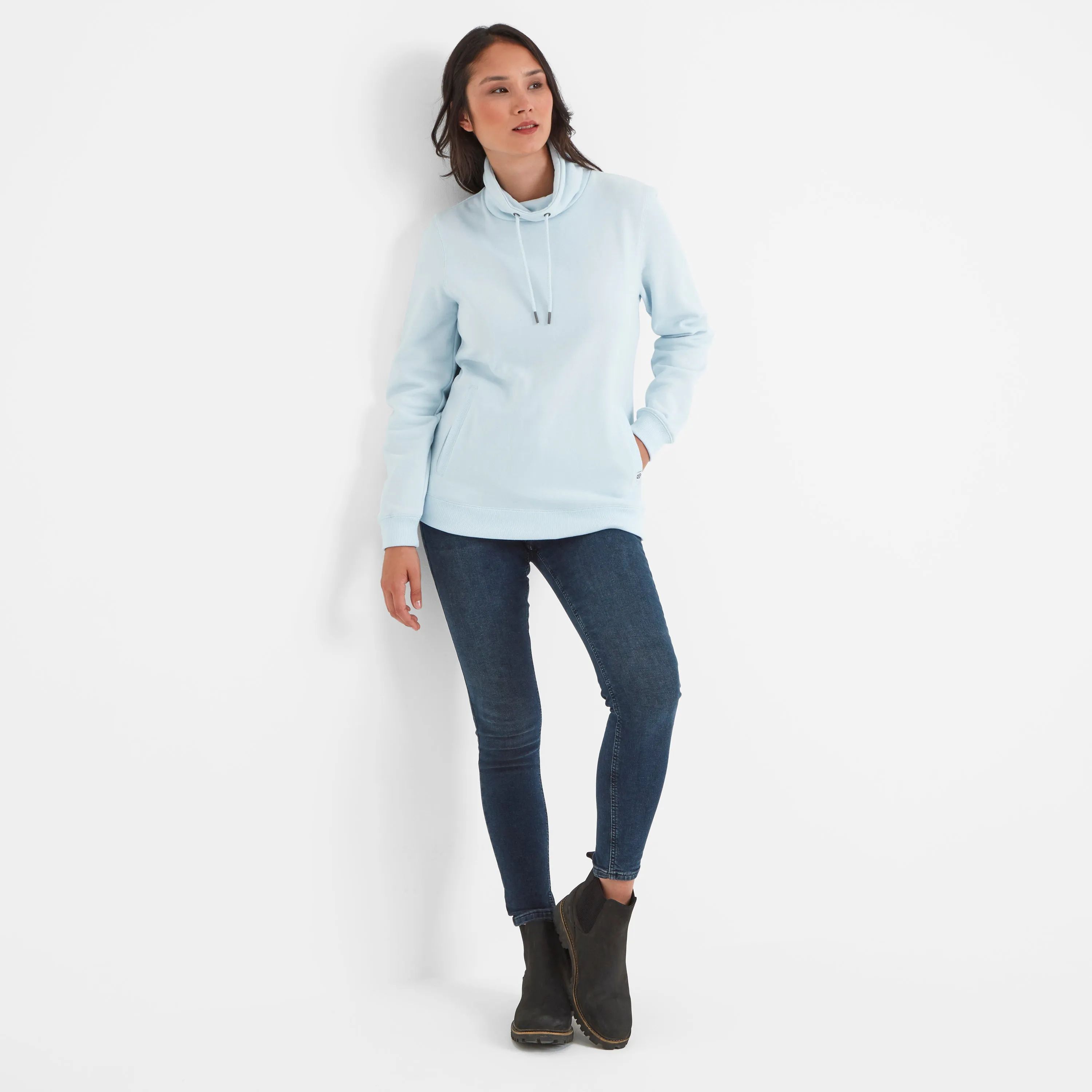 Abigail Womens Sweat - Frost Blue