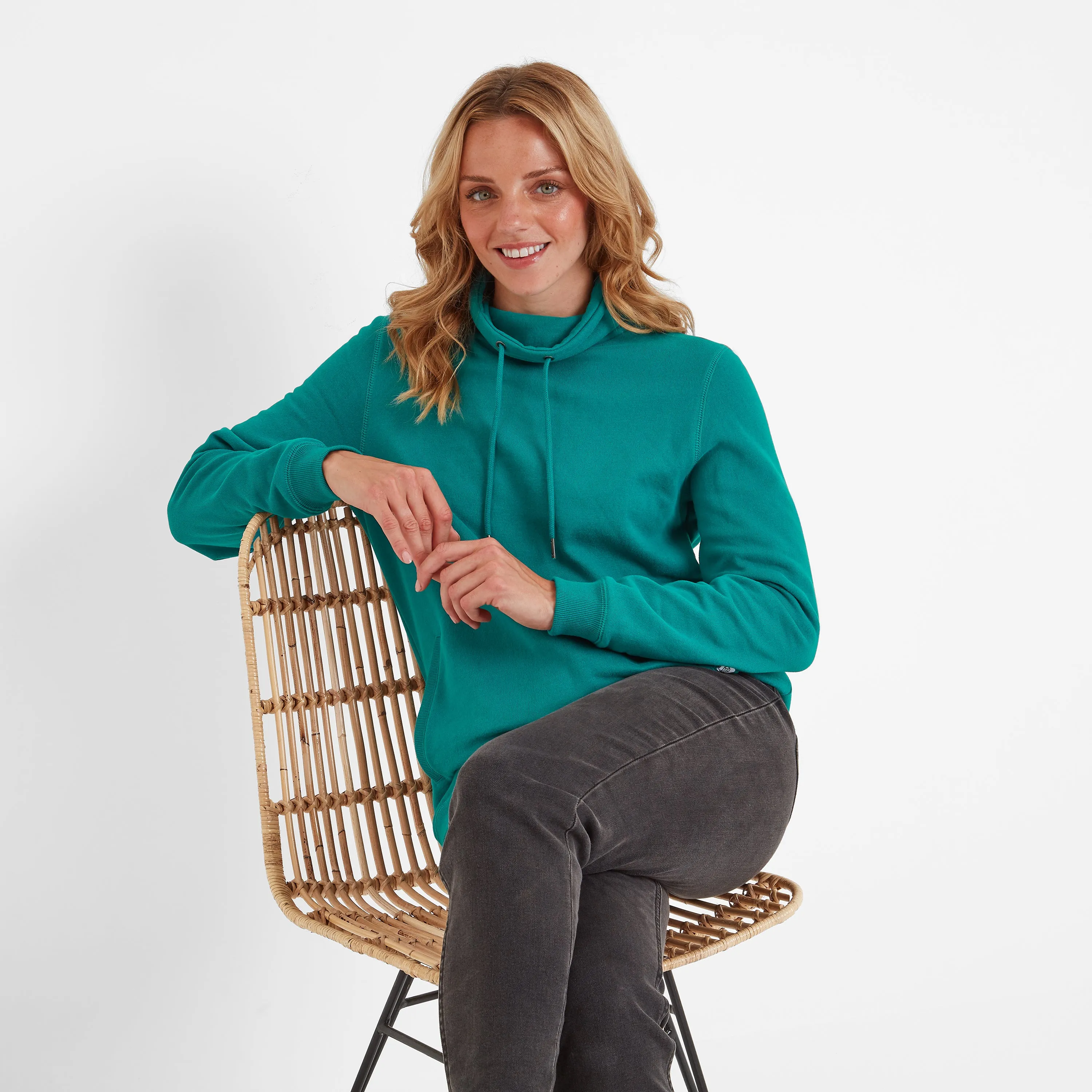 Abigail Womens Sweat - Teal