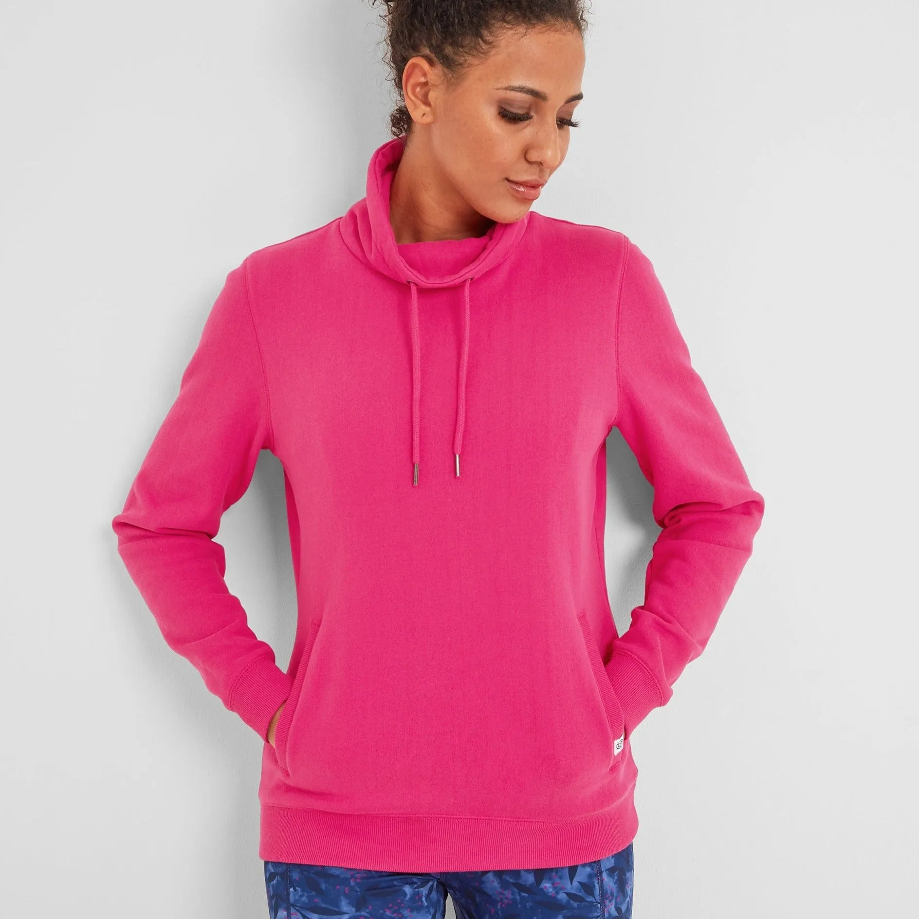 Abigail Womens Sweater - Magenta Pink