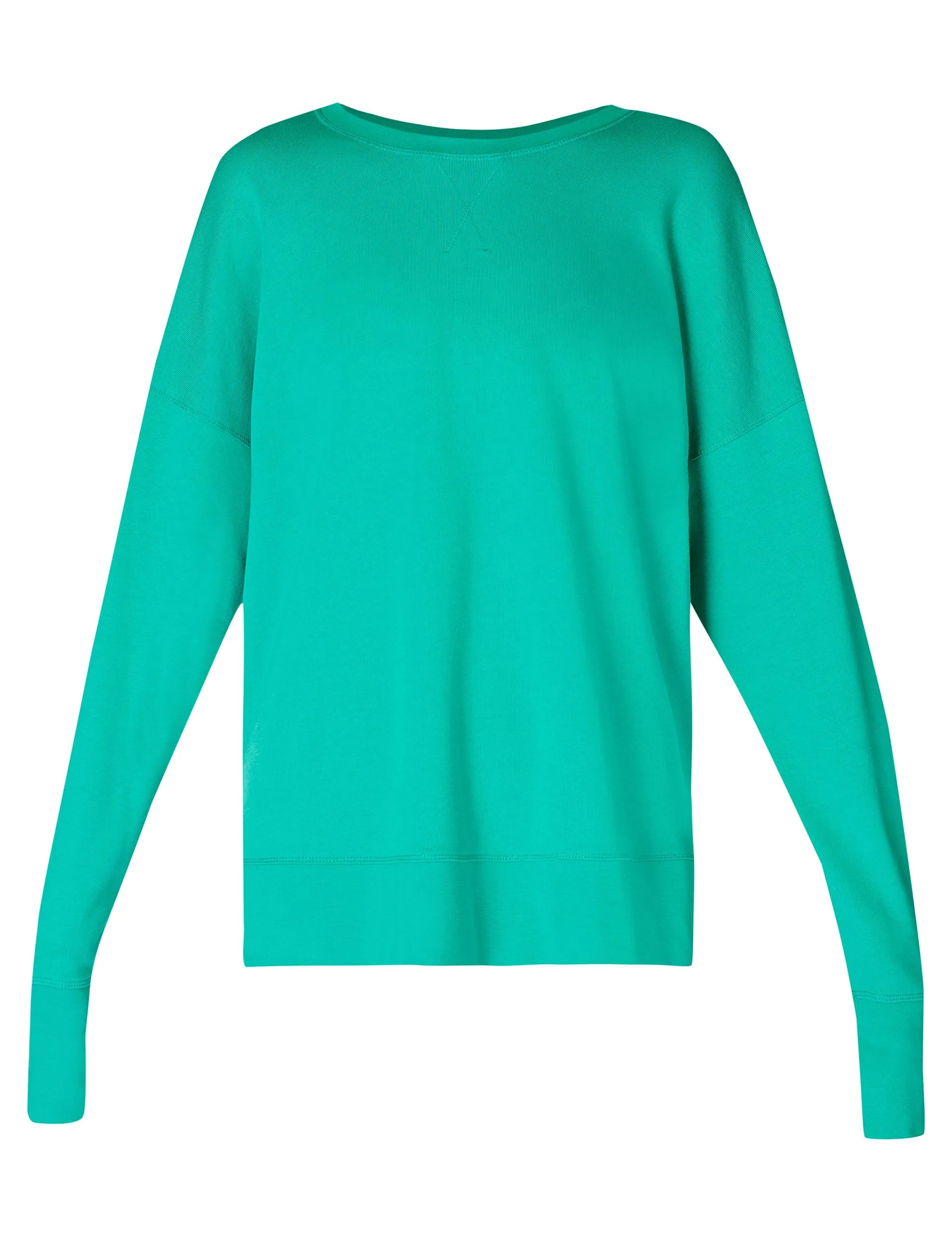 After Class Longline Sweatshirt - Gem Green