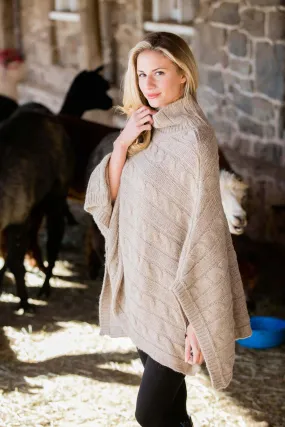 Alpaca Poncho - Lucia