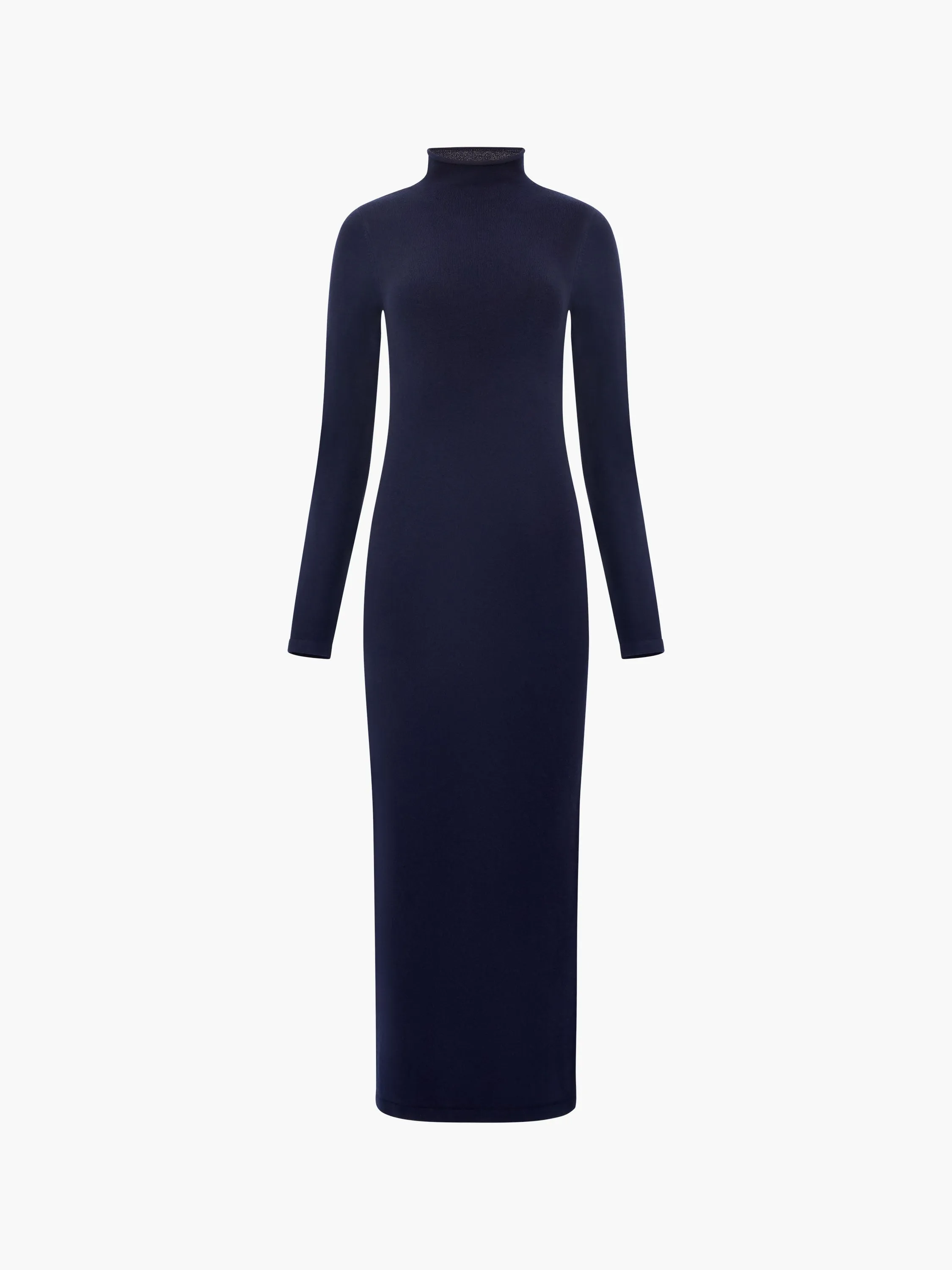 Babysoft Roll Neck Midi Dress