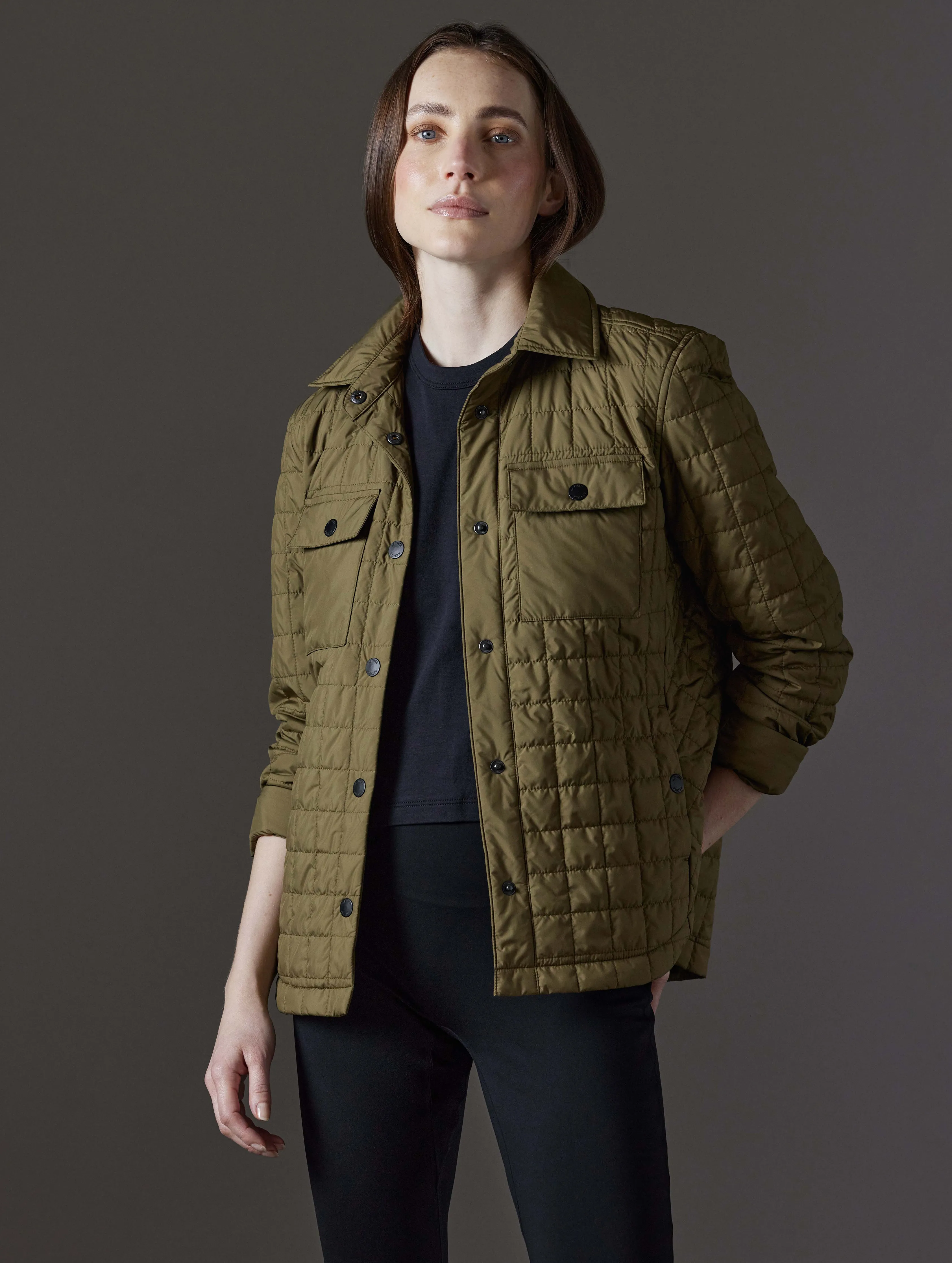 Bardo Shirt Jacket - Command Green