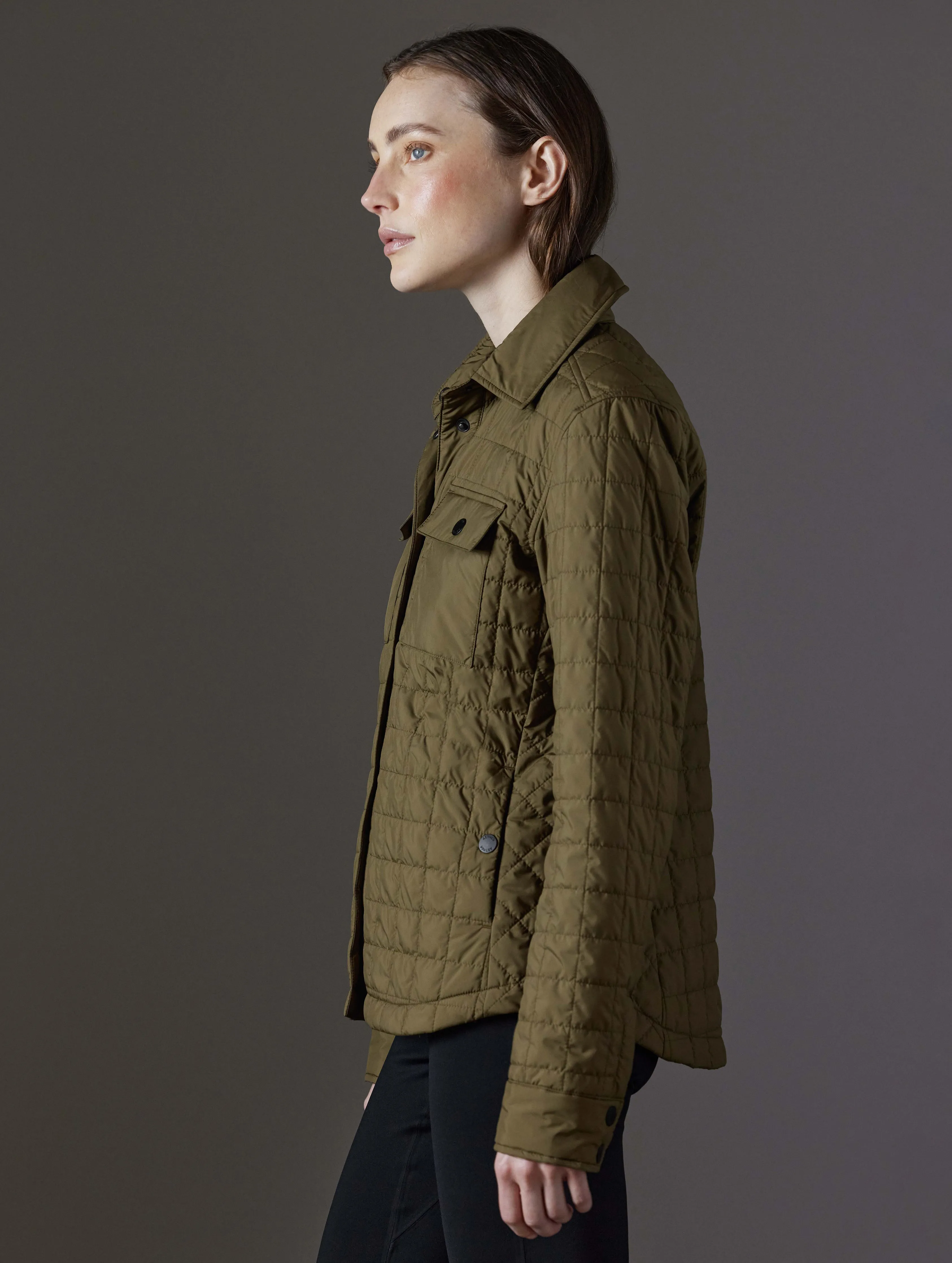 Bardo Shirt Jacket - Command Green