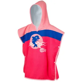 BECO Pink BECO-SEALIFE® Kids poncho