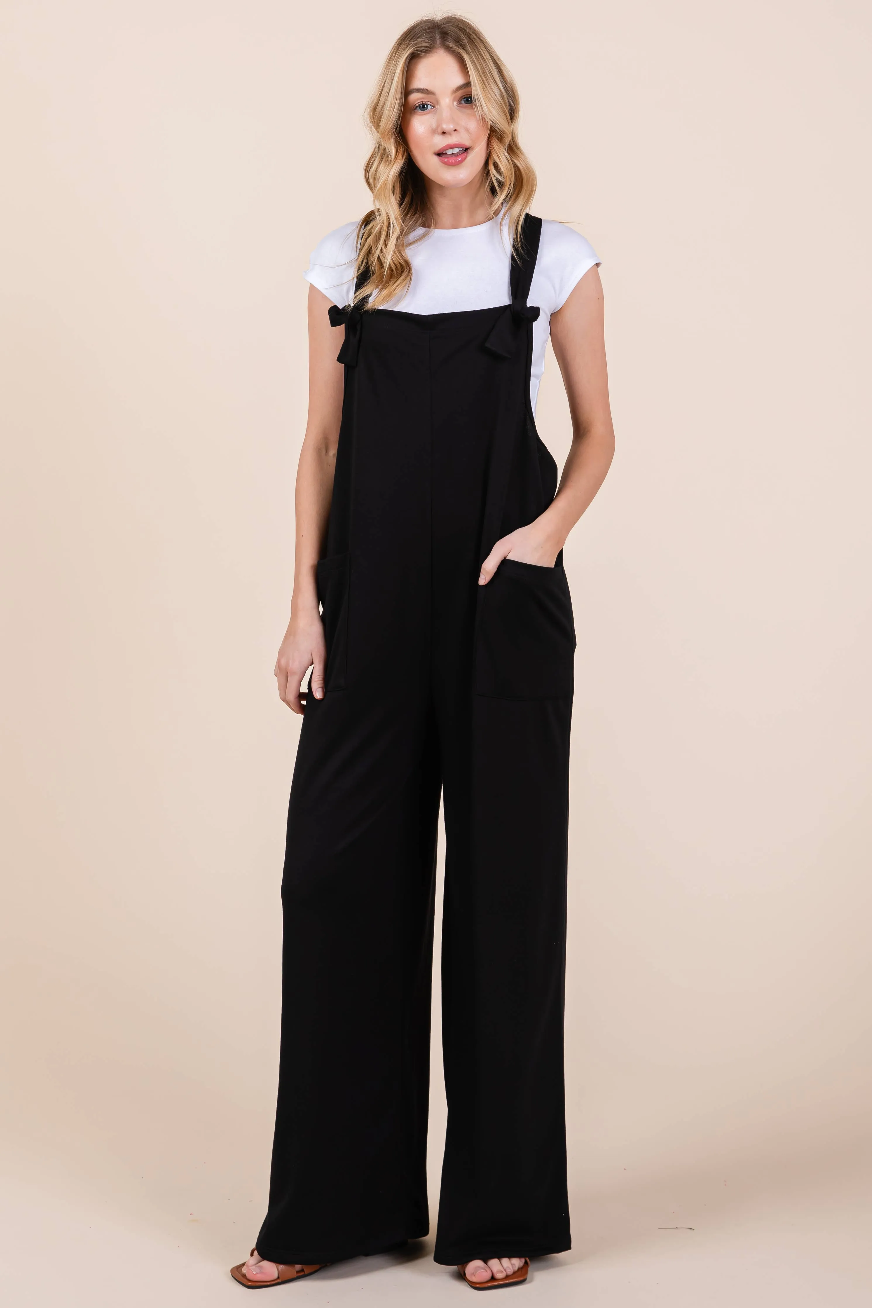 Black Jumpsuit w/Pockets