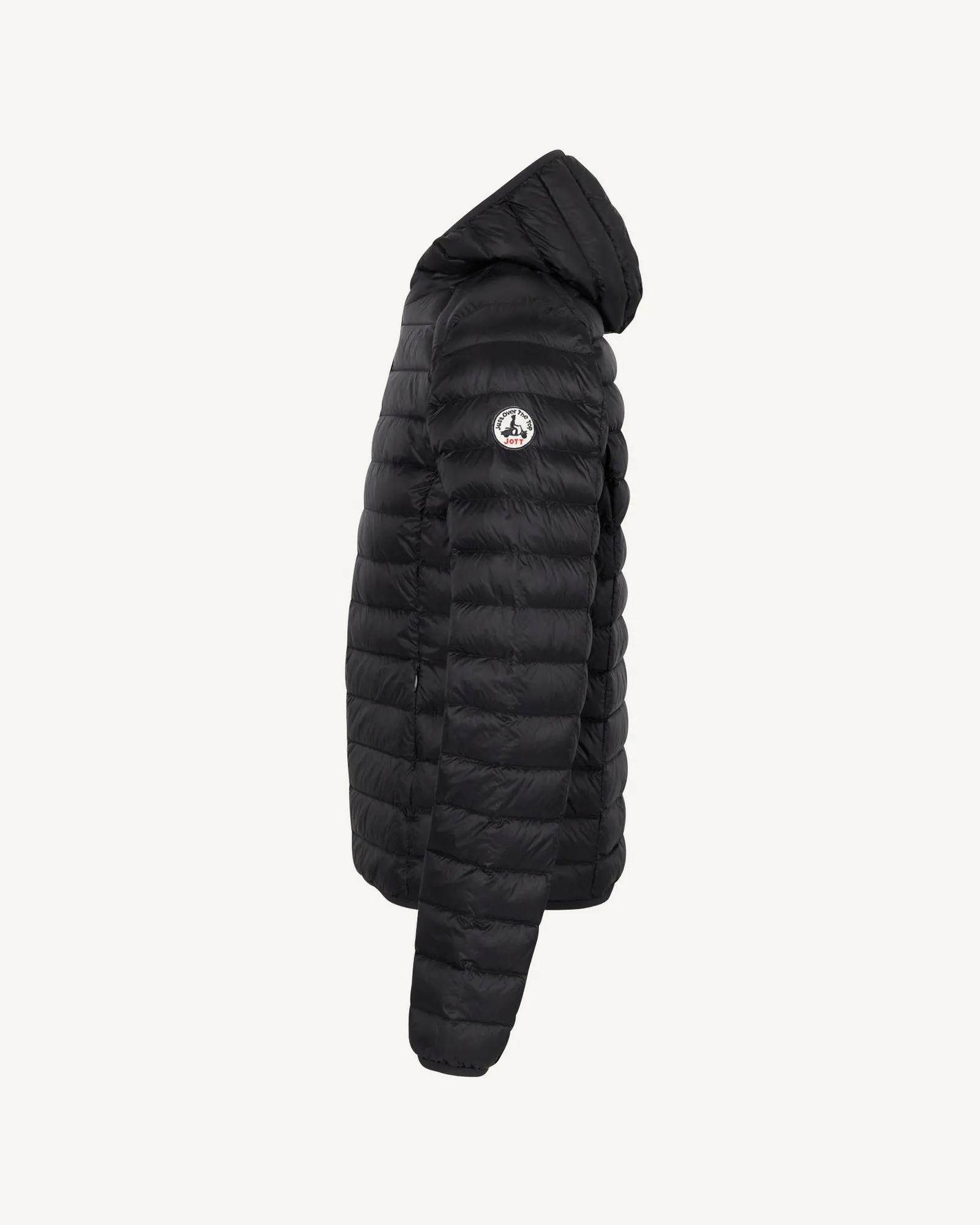 Black Lightweight down jacket Nico