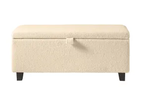 Boucle Storage Ottoman