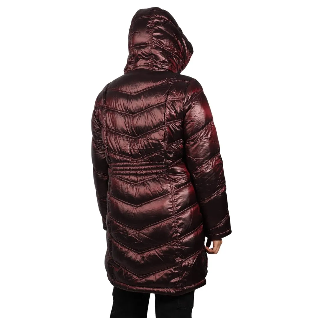 CALVIN KLEIN - Long Packable Quilted Jacket