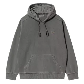 Carhartt WIP Hooded Vista Sweat Graphite Garment Dyed