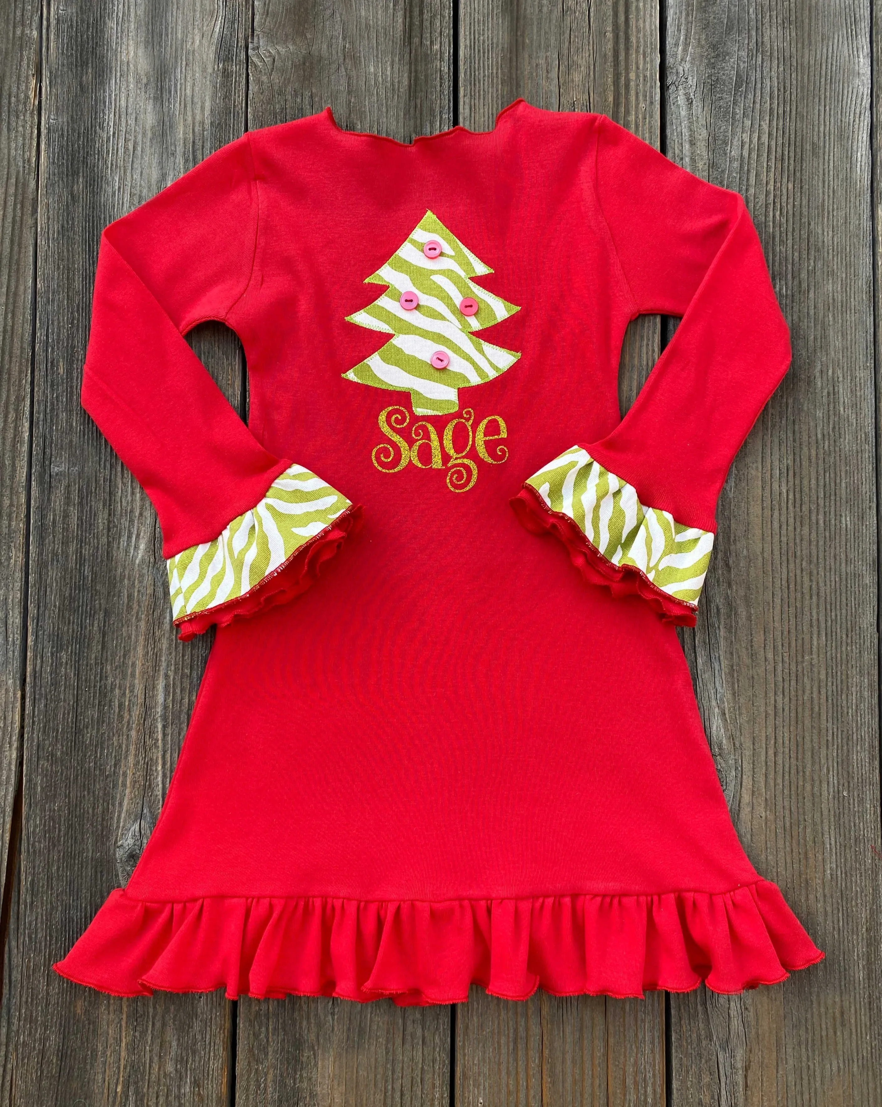 Christmas Tree Holiday Dress