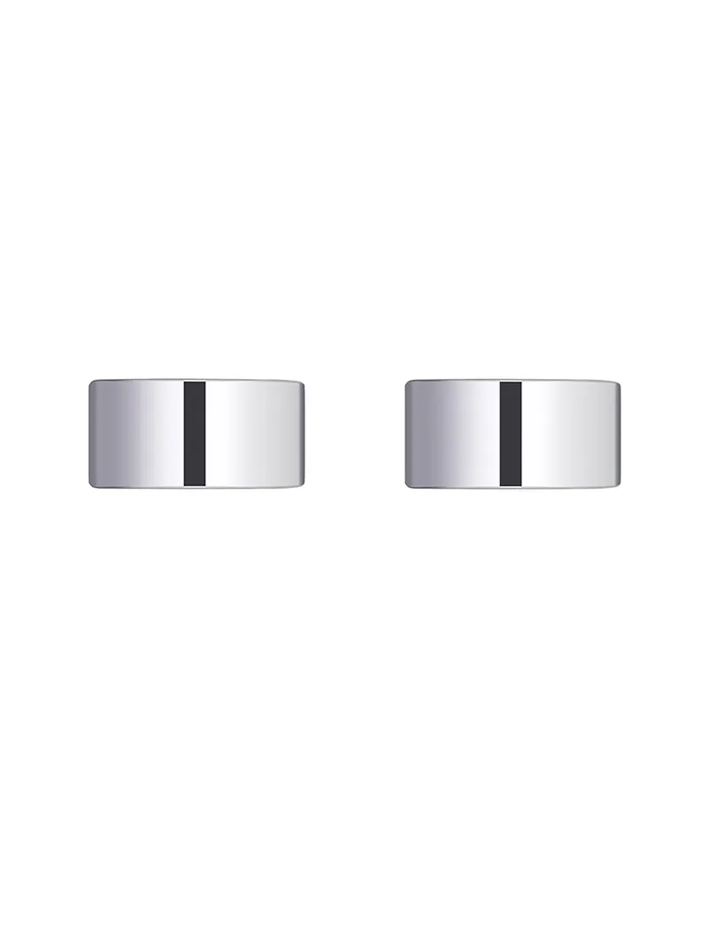 Circular Wall Taps - Polished Chrome