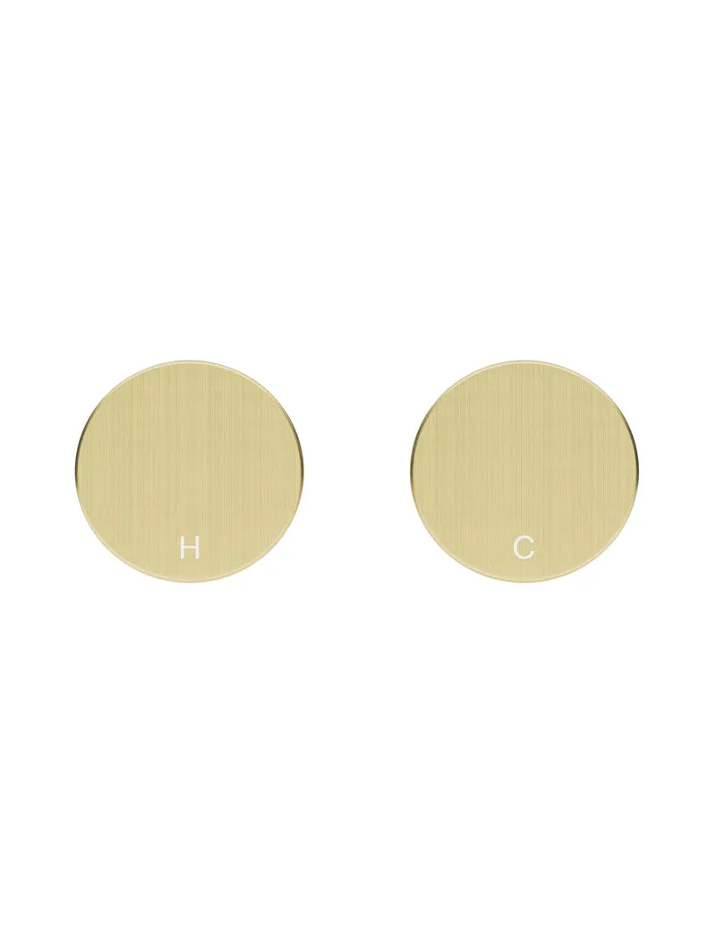 Circular Wall Taps - PVD Tiger Bronze