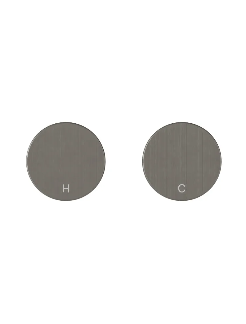 Circular Wall Taps - Shadow Gunmetal