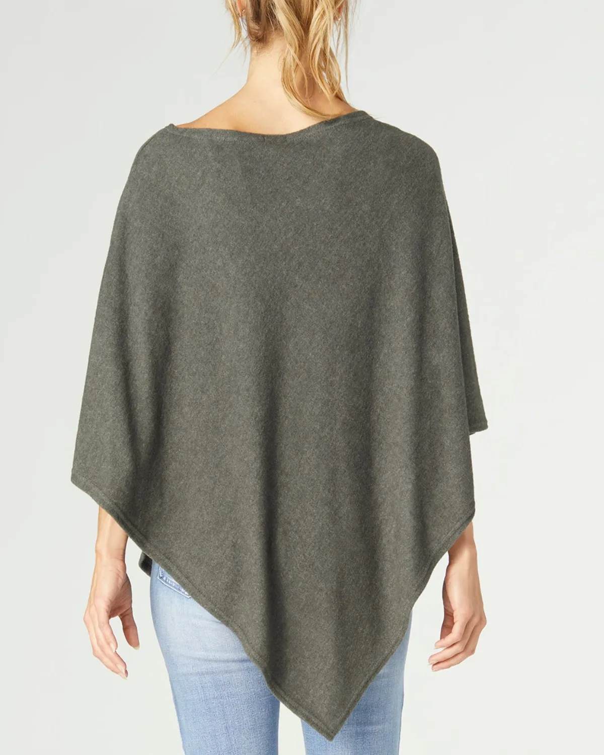 Coco and Carmen Lightweight Brushed Poncho - 2239151