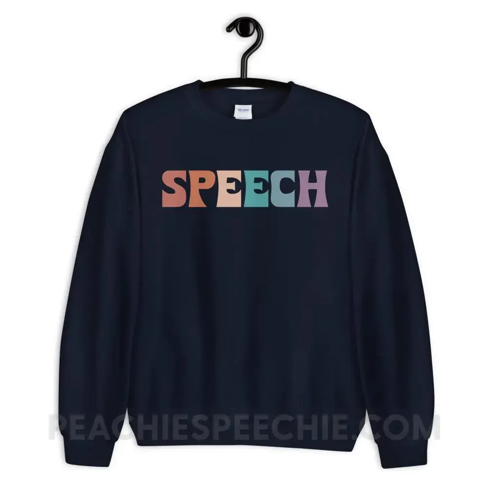 Colorful Speech Classic Sweatshirt