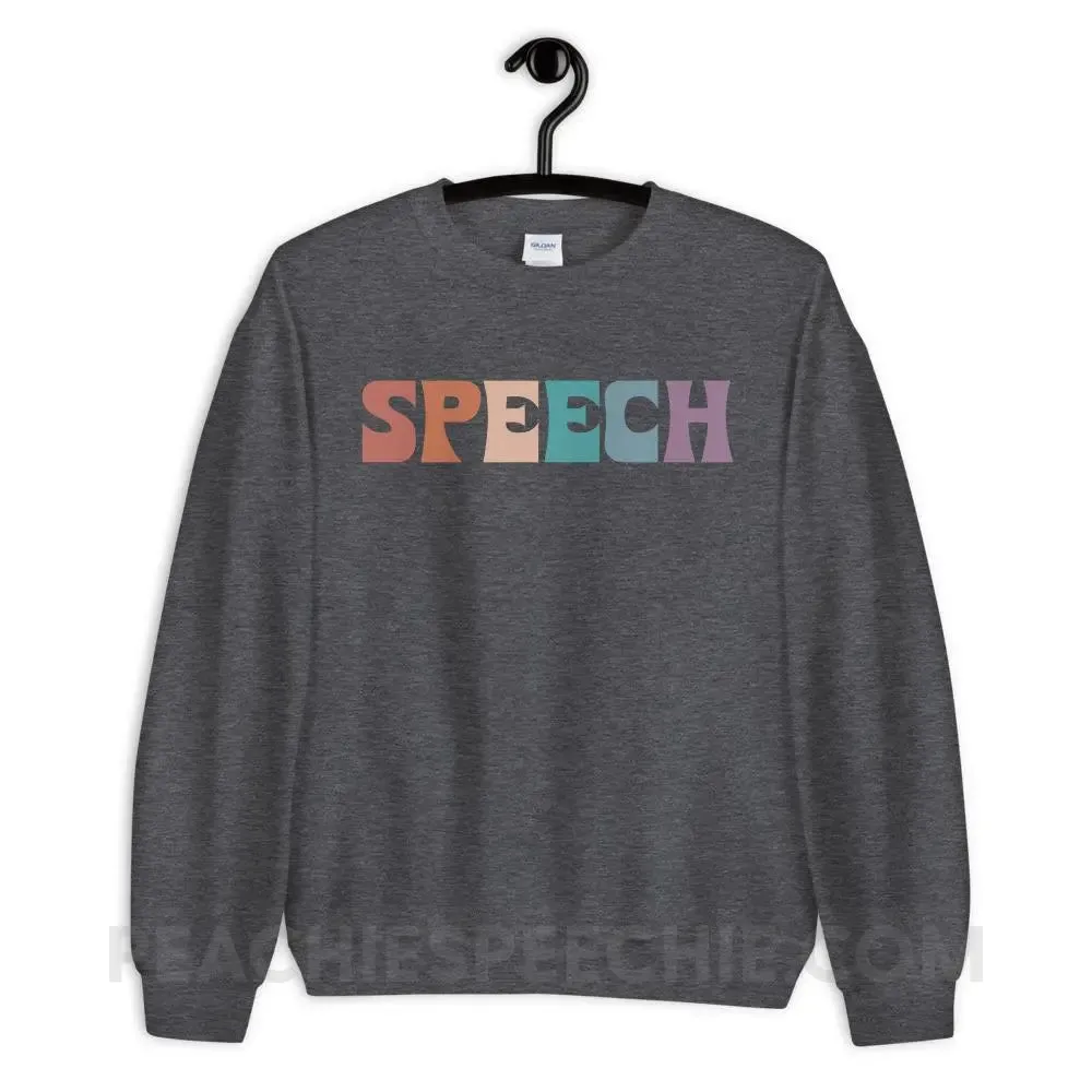 Colorful Speech Classic Sweatshirt