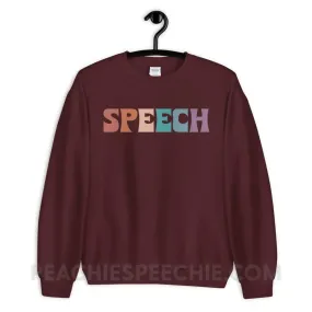 Colorful Speech Classic Sweatshirt