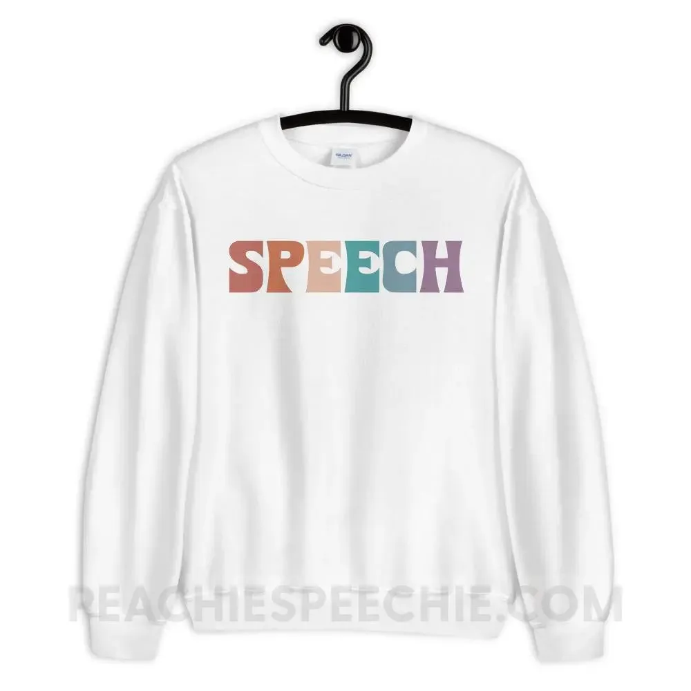 Colorful Speech Classic Sweatshirt