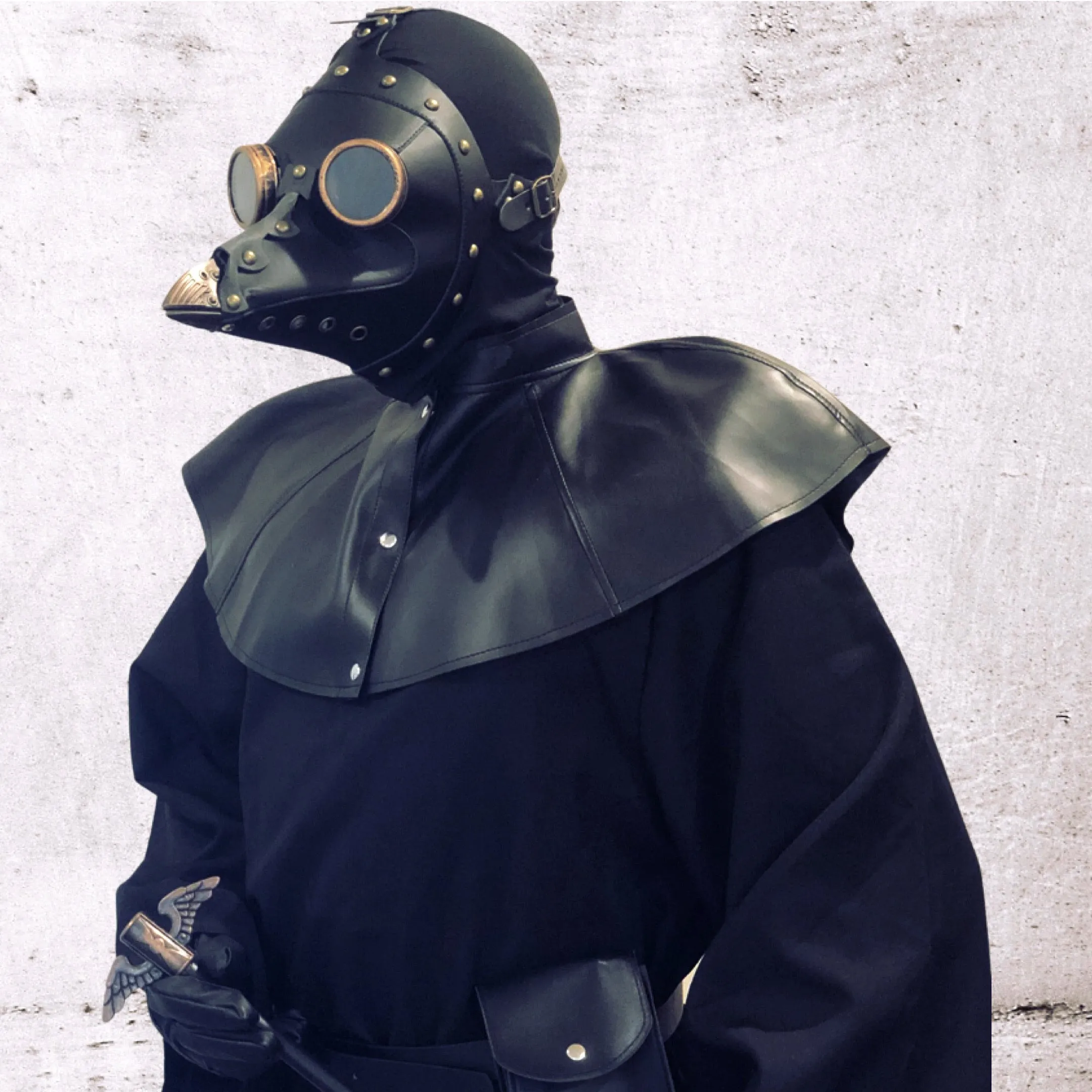 Complete Plague Costume - Goggle Mask