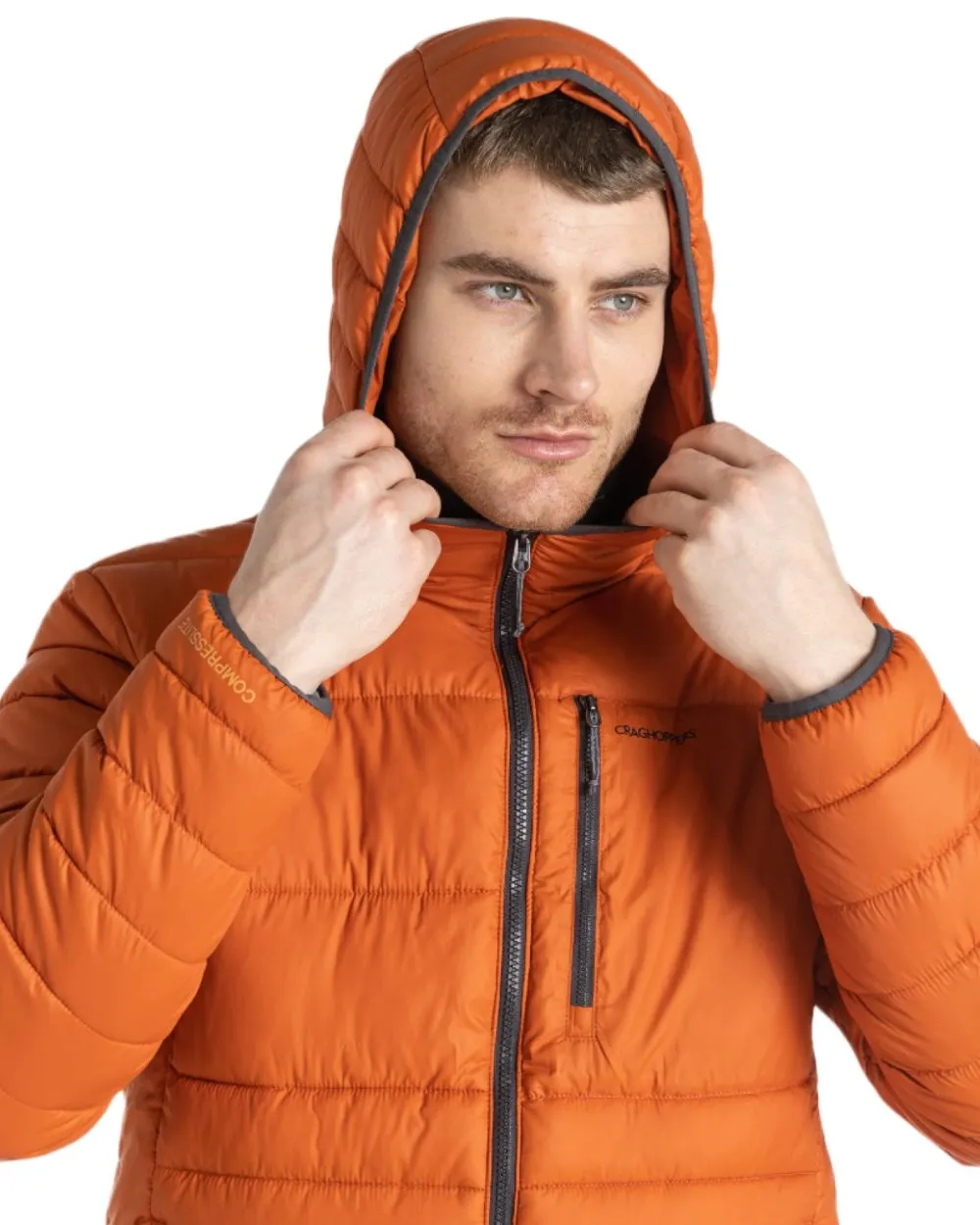 Craghoppers Mens Compresslite VIII Hooded Jacket