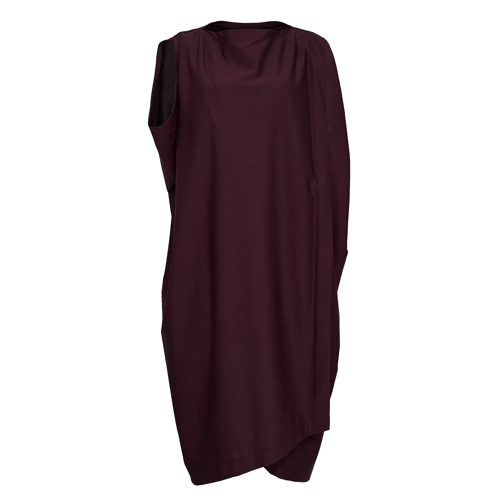 Cross Cut Jersey Knit Dress