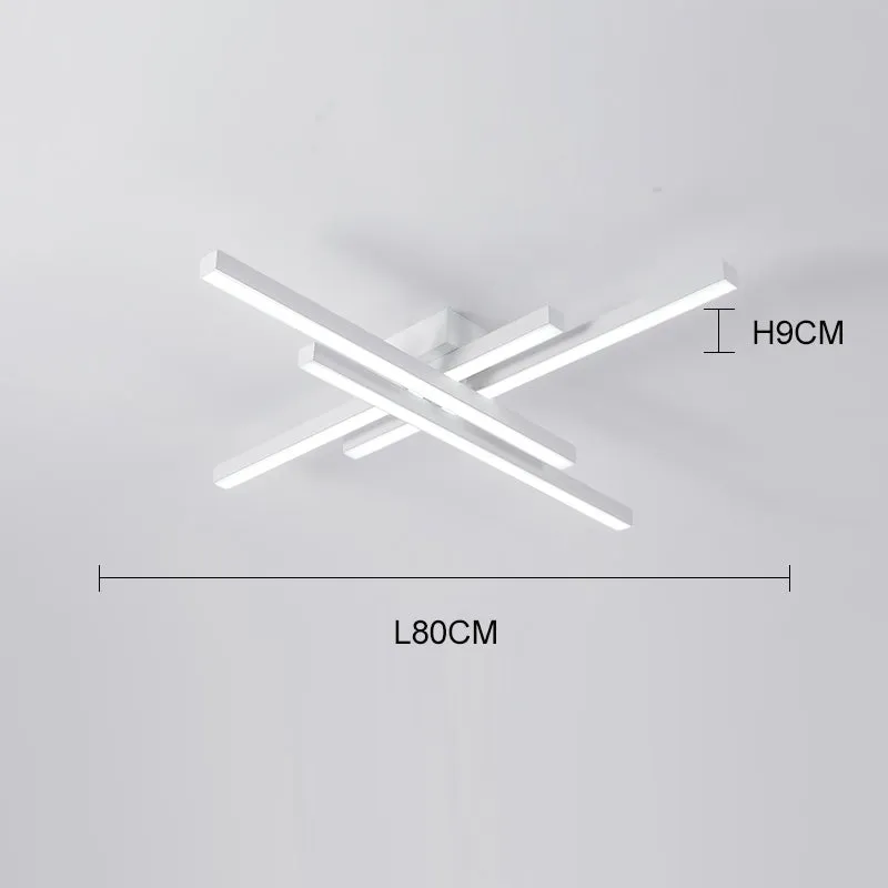 Crossing LED Ceiling Light