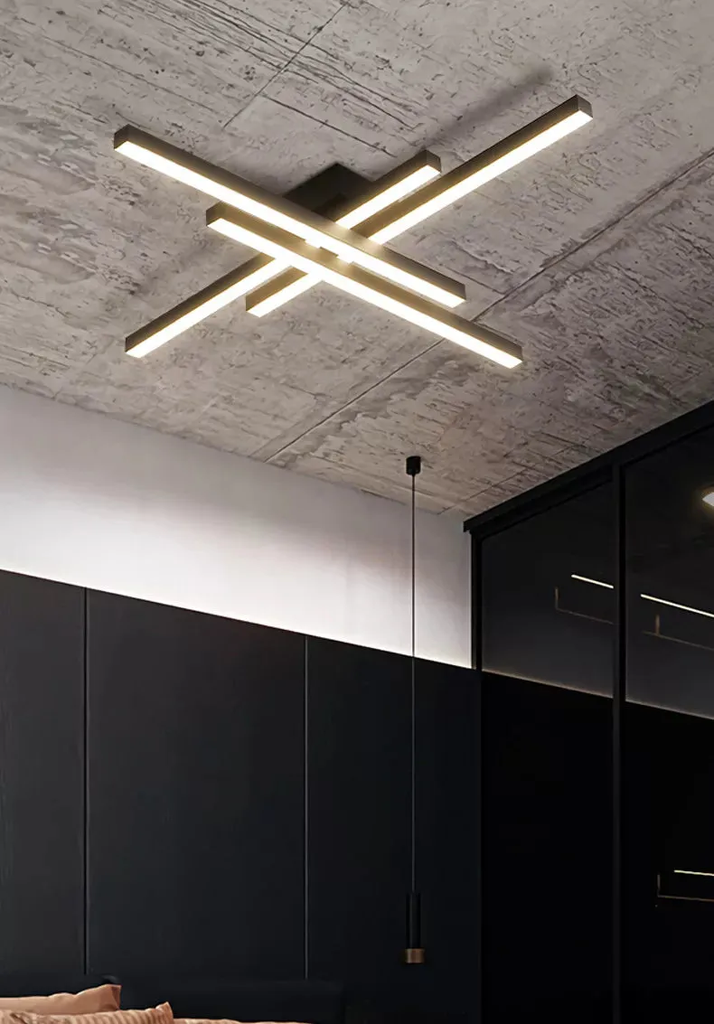 Crossing LED Ceiling Light