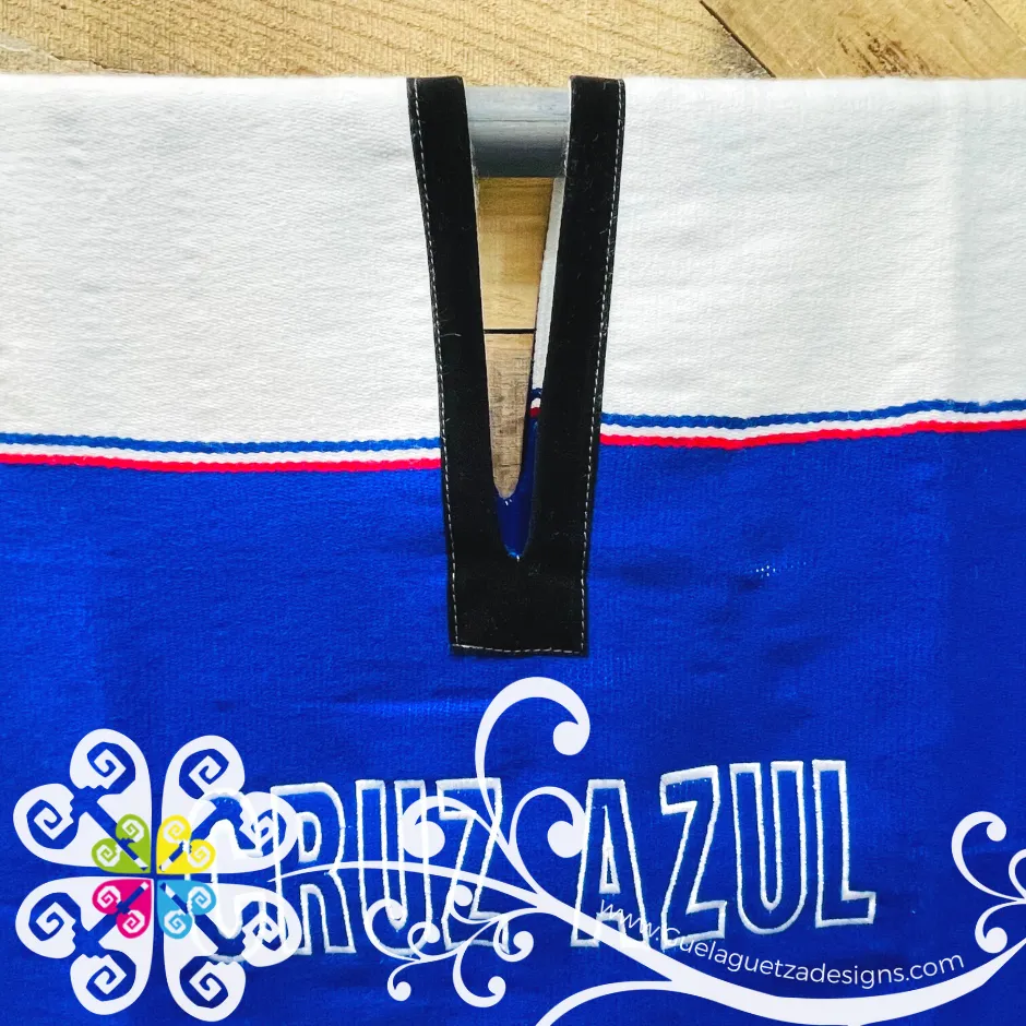 Cruz Azul Soccer Team - Sarape Men Poncho