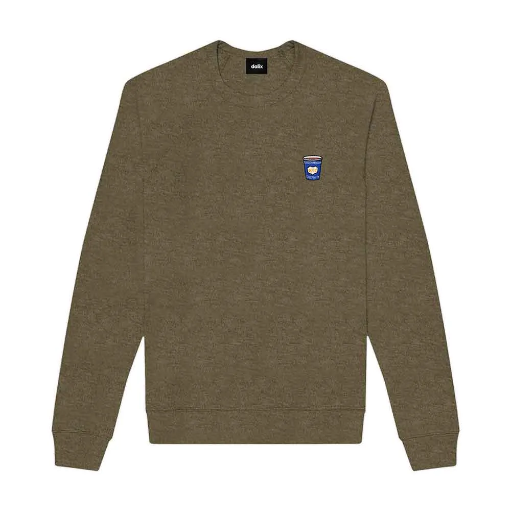 Dalix Classic NYC Coffee Cup Crewneck Sweatshirt