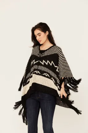 Eatons Thunderbird Poncho Sweater