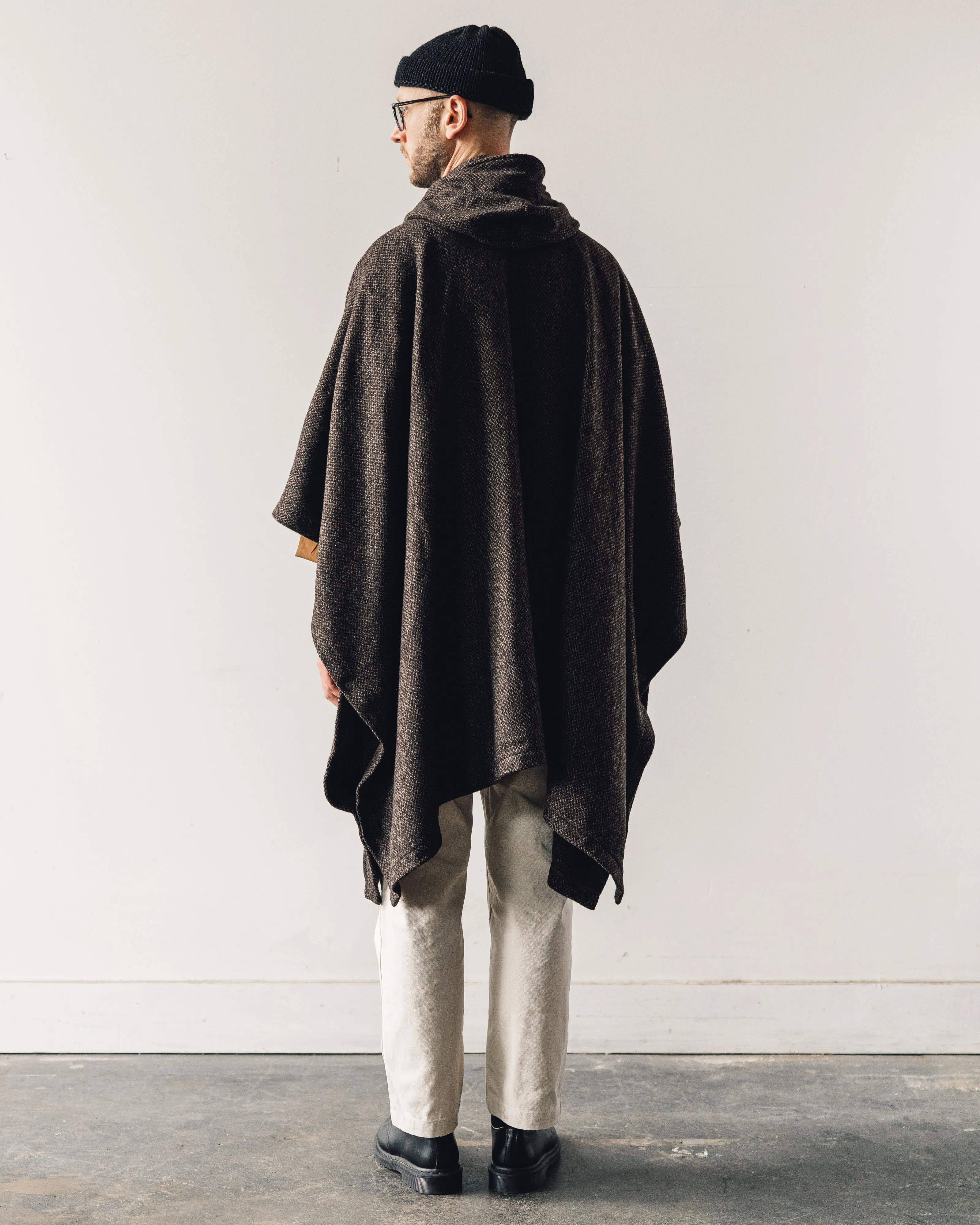 Engineered Garments Poncho, Brown