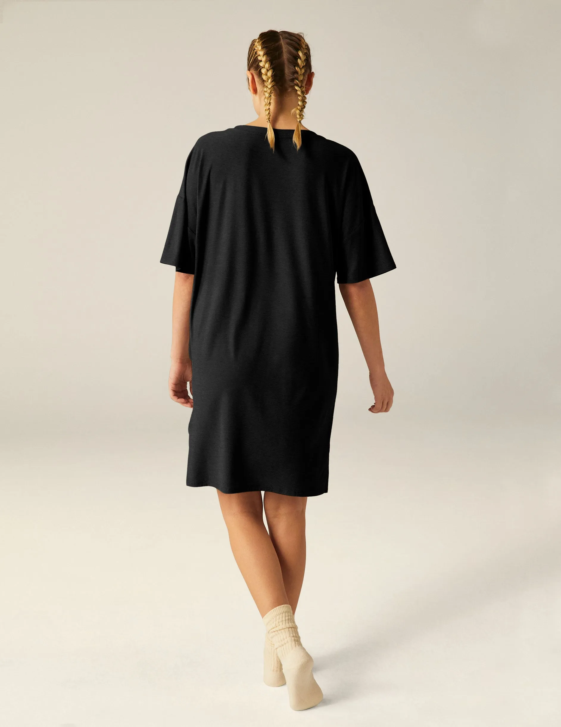 Featherweight V Rested Sleep Tee Dress