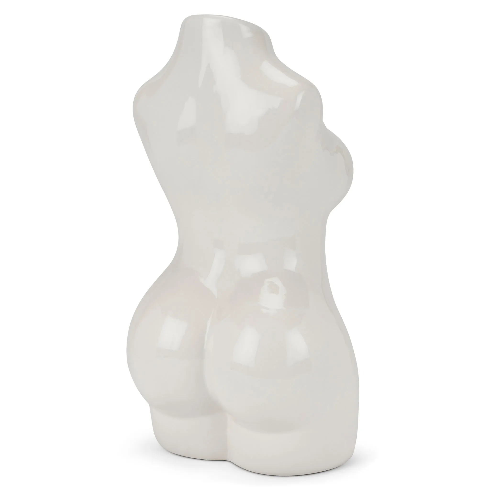 Female Silhouette Body Vase - 29cm - Assorted Colours