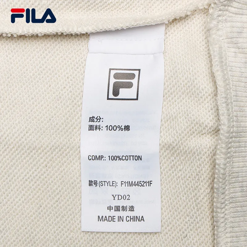 FILA CORE LIFESTYLE FILA MILANO STUDIO IN MILAN Men Sweatshirt (Grey / Light Khaki)