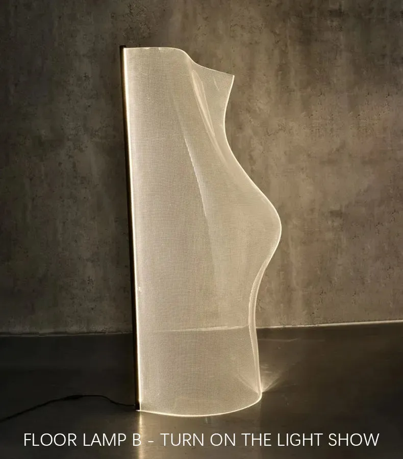 Flame Floor Lamp