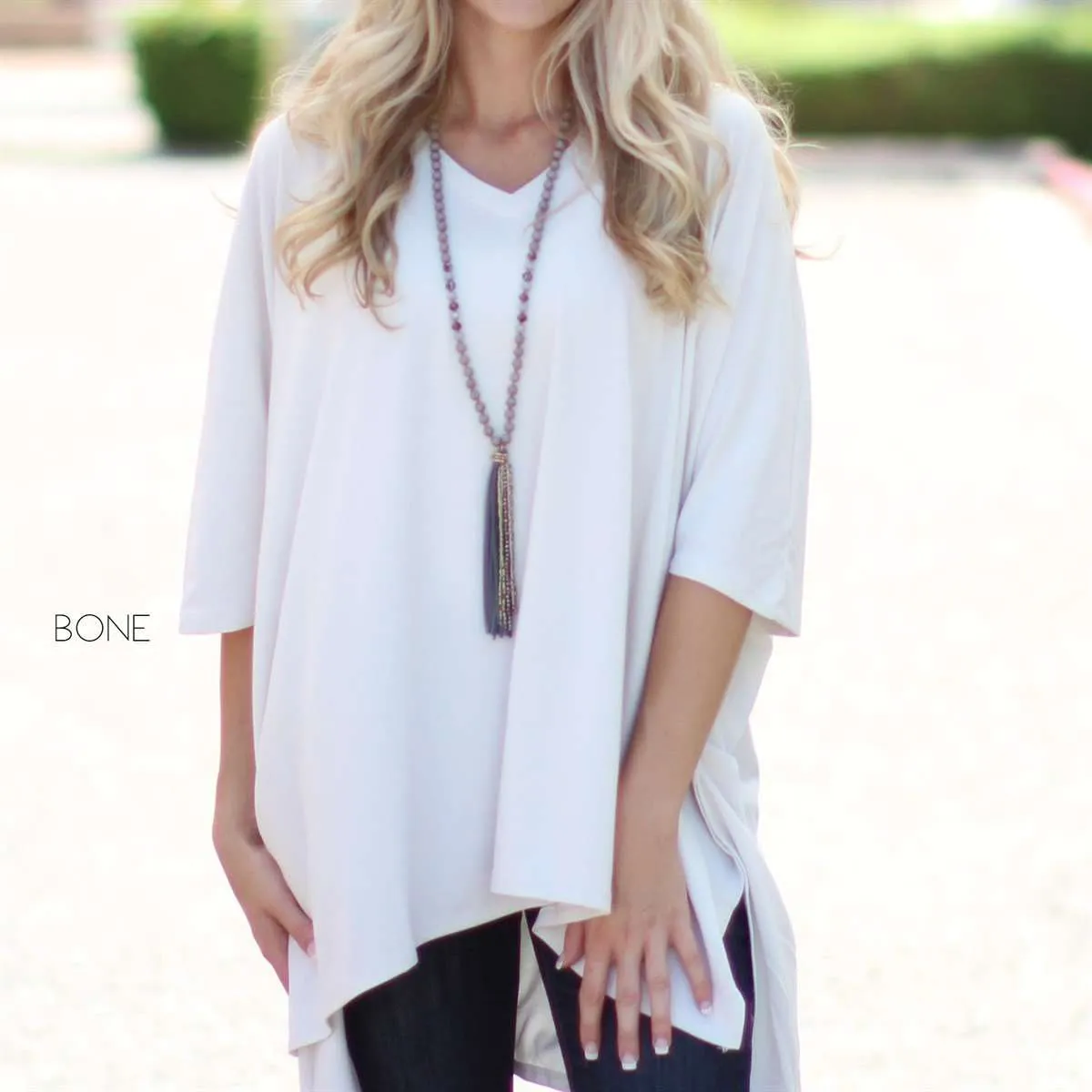 Flowy Poncho Tunic | S-XL