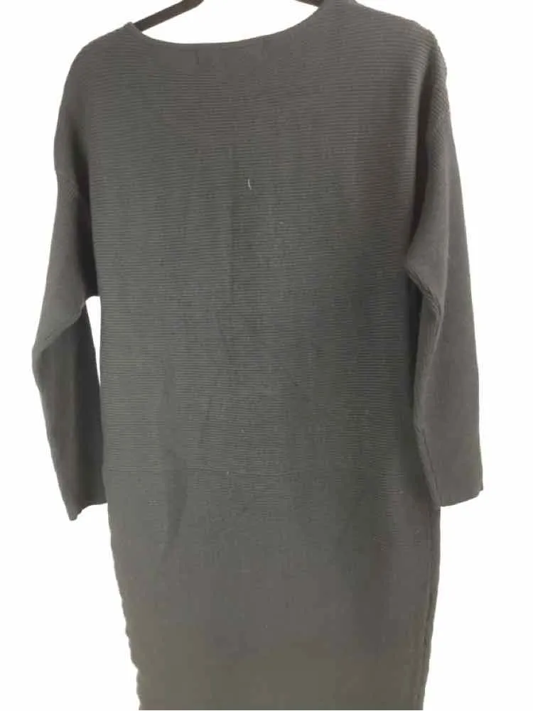 French Connection Size S Moss NWT Knit Ribbed Long Sleeve Dress