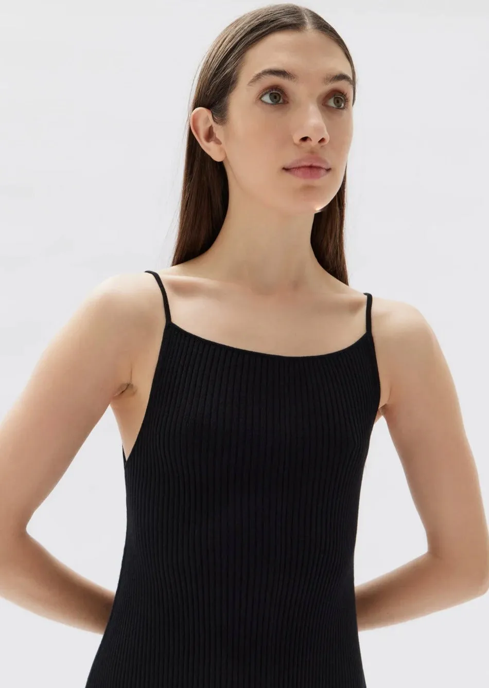 Freya Knit Dress Black