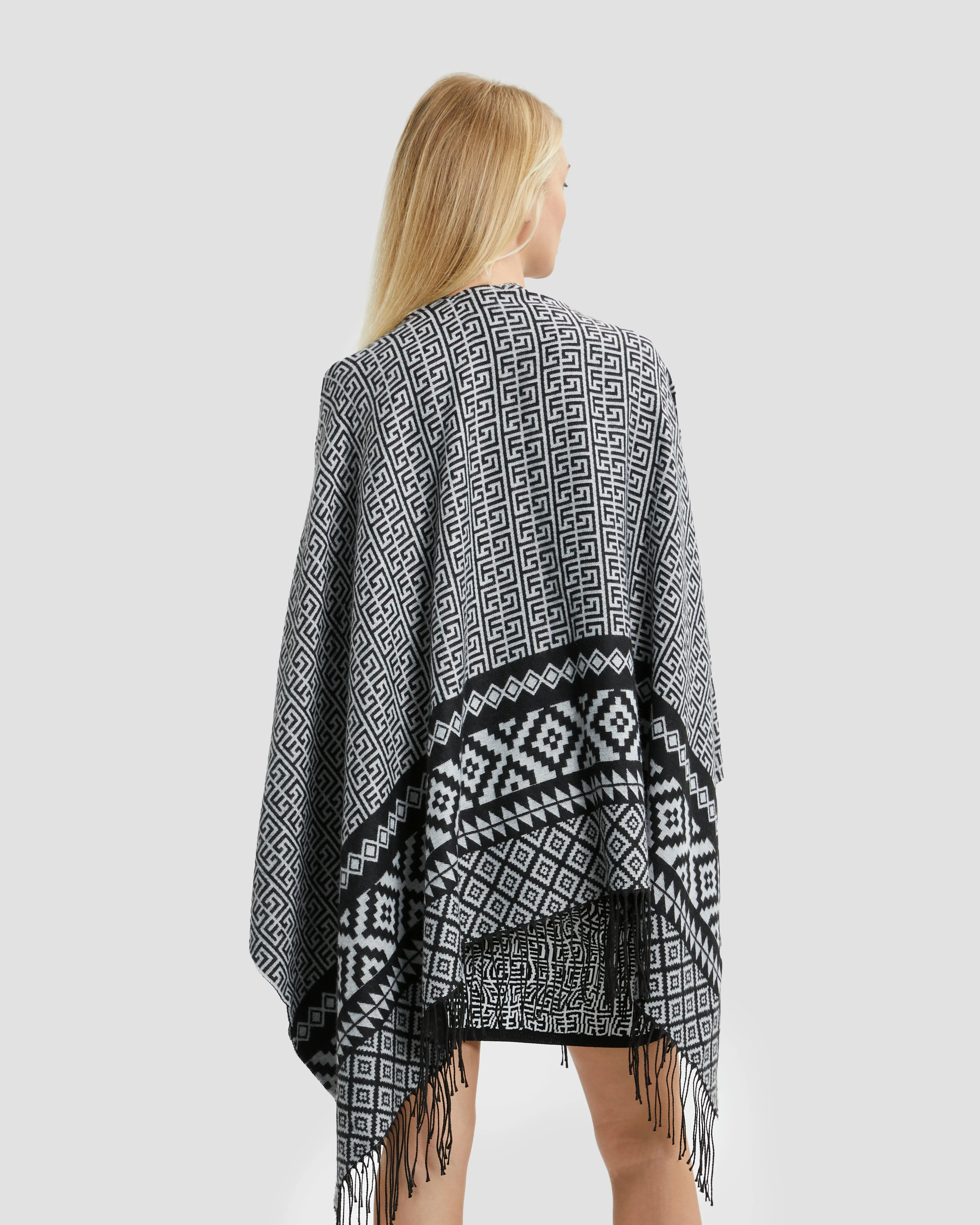 GF Monogram Poncho